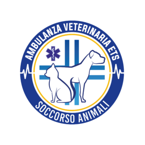 AMBULANZA VETERINARIA LOGO Logo a colori dell'ambulanza veterinaria ETS - soccorso animali