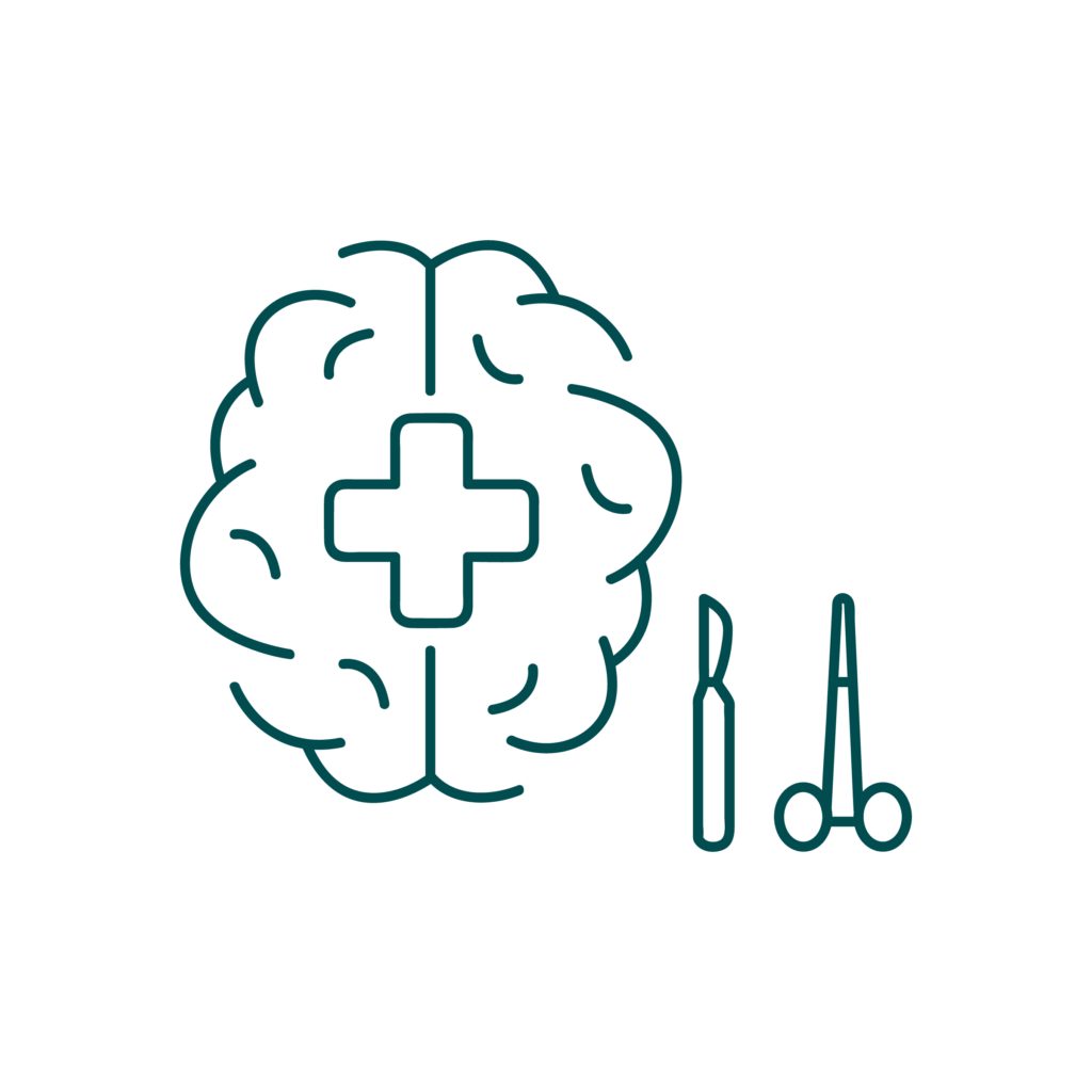 NEUROCHIRURGIA Icona illustrativa del servizio di neurochirurgia dell'Ospedale veterinario San Francesco di Milano