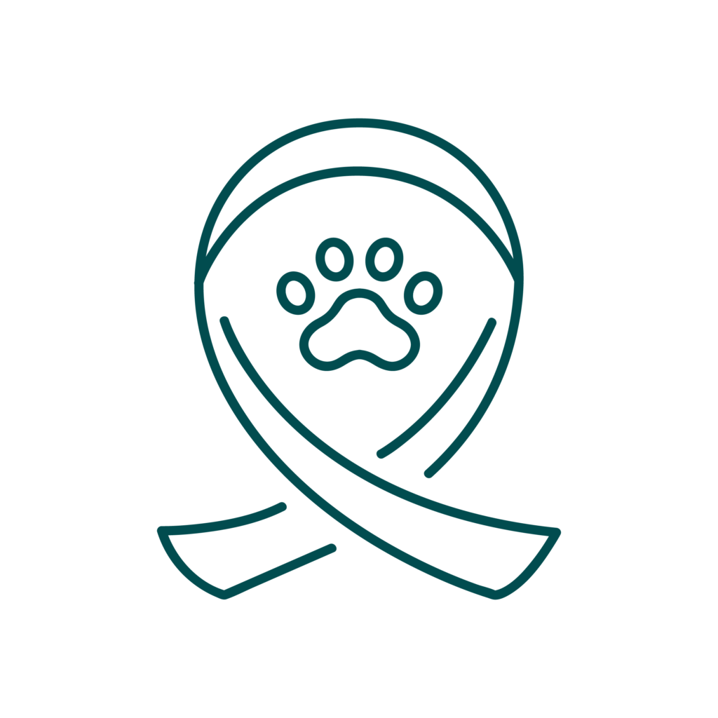 ONCOLOGIA Icona illustrativa del servizio di oncologia dell'Ospedale veterinario San Francesco di Milano
