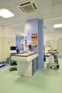 Sala visite specialistiche dell'Ospedale Veterinario San Francesco di Milano